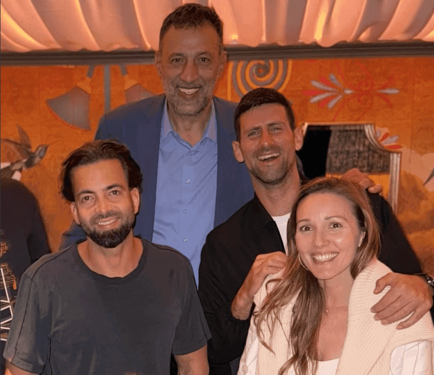 Dinner with Djokovic
