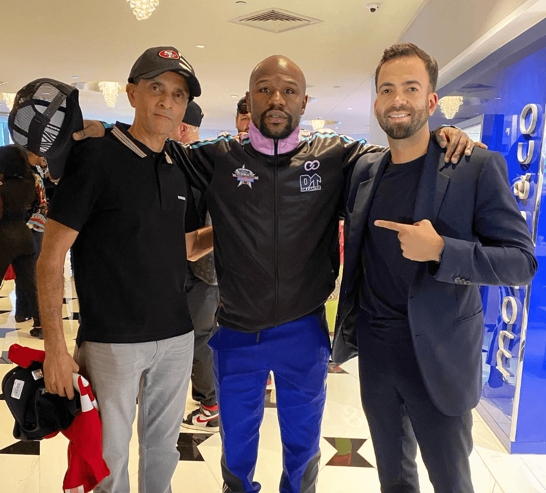 Boxing match with Mayweather
