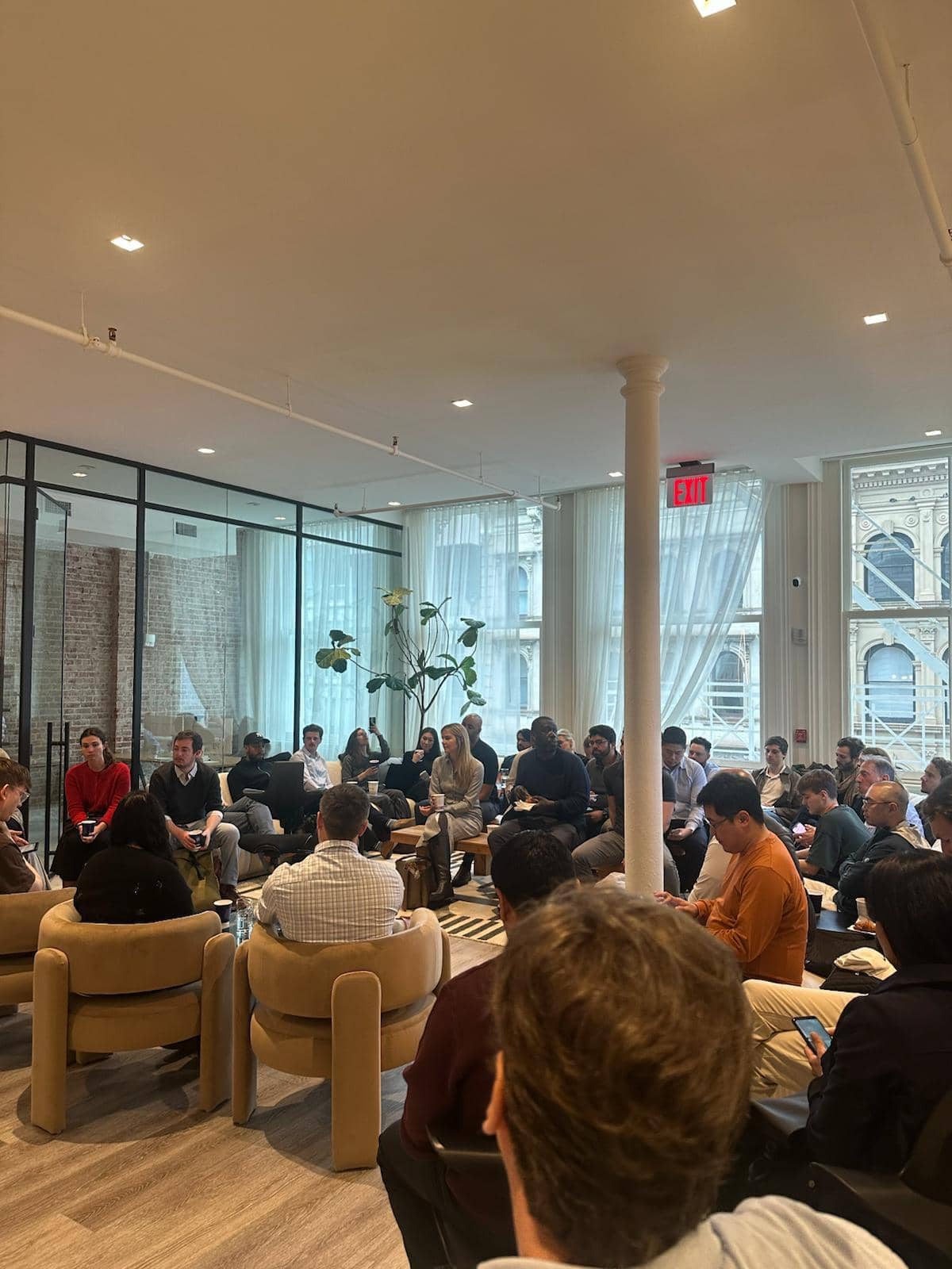 Soma NYC office event