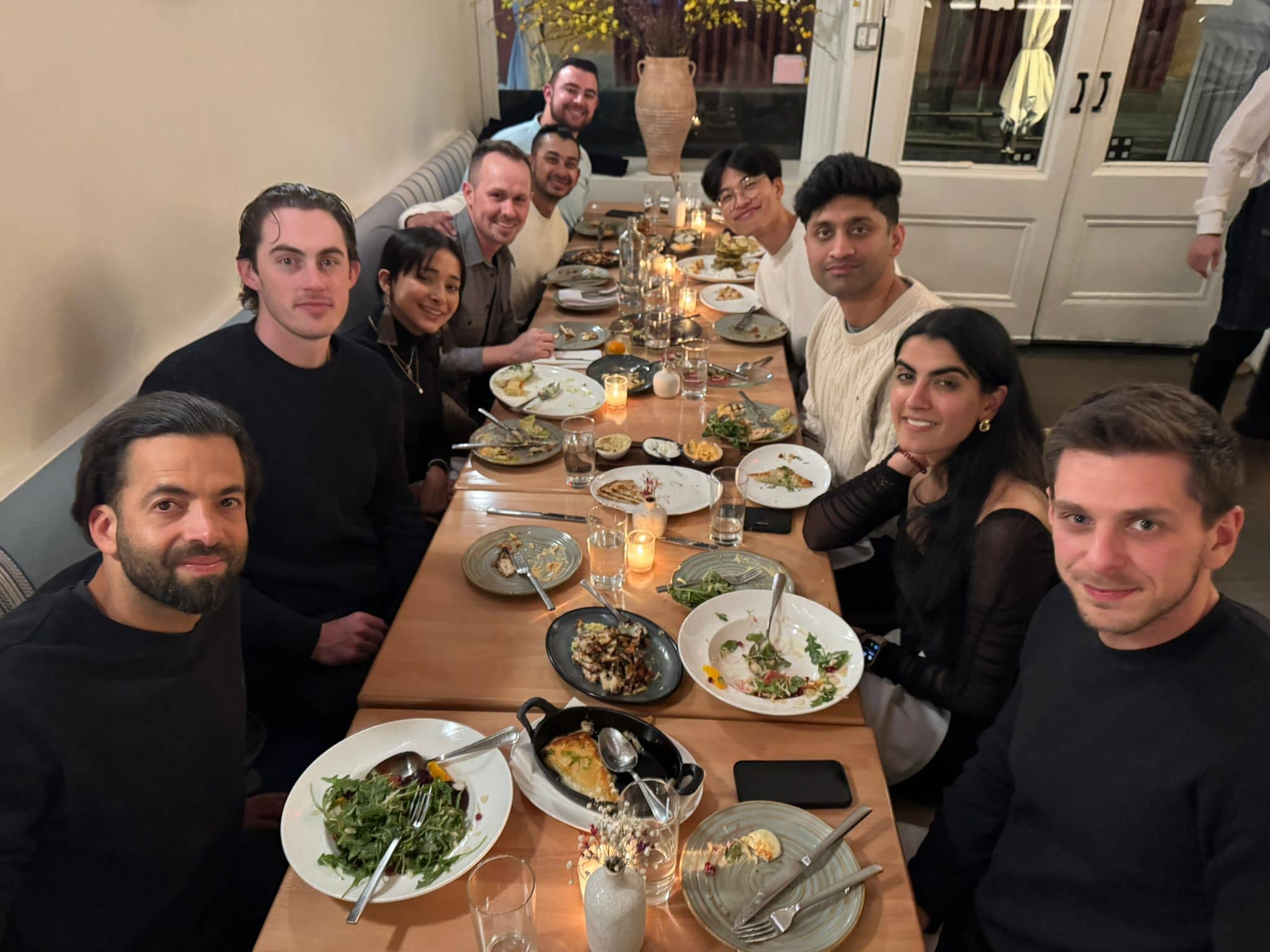 NYC founder dinner
