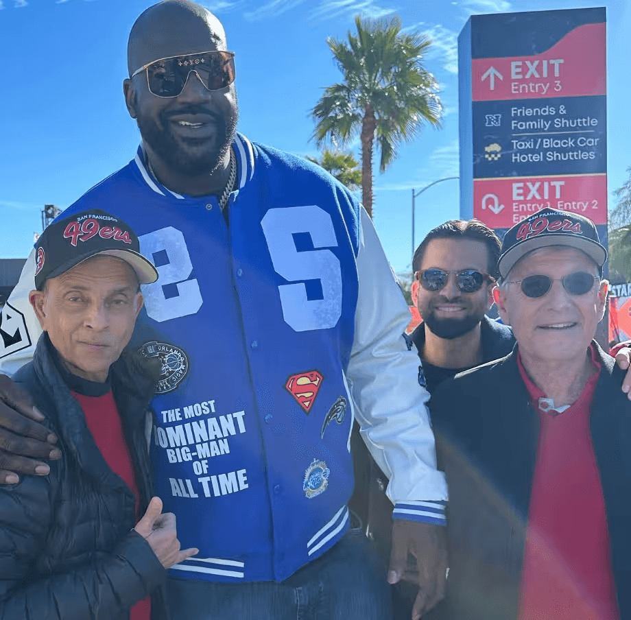 The Soma team with Shaq